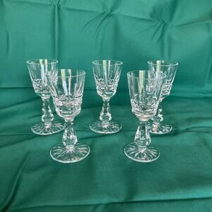 Waterford Crystal KYLEMORE Sherry Wine Glass mint condition set of 5